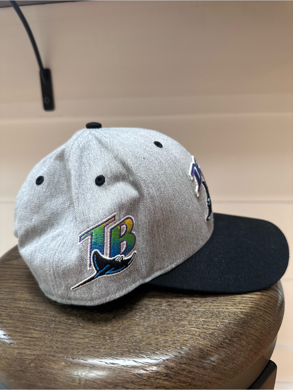 Tampa Bay Devil Rays SnapBack - Gray & Black - Picture 4 of 5